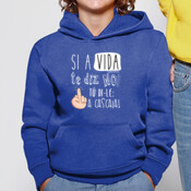 "A CASCALA" Asudadera NIN@NS con capuza