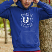 "SONRIDE UEI TALMENT MAÑANA TE FALTE UN DIEN" Asudadera UNISEX con capuza