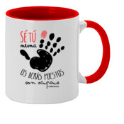 "TU MESMA" Taza color interior
