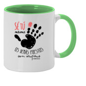 "TU MESMO"  Taza color interior