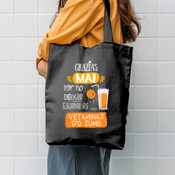 "ZUMO MAI" Bolsa TOTE cotón