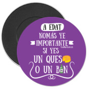 "EDAT" Imán redondo nevera 59mm