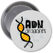 "ADN" Chapa con agulla