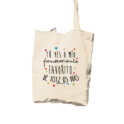 "PENSAMIENTO" Bolsa TOTE cotón