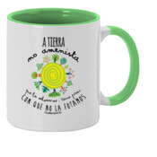 "TIERRA" Taza color interior