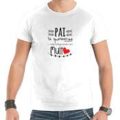 "TEQUEREMOS PAI" Chambreta Ombre m/corta
