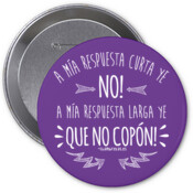 "COPON" Chapa con agulla