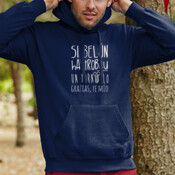 "TORNILLO" Asudadera Unisex con Capuza