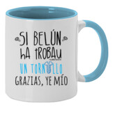 "TORNILLO" Taza color interior