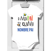 "CLAMA PAI" Body bebé